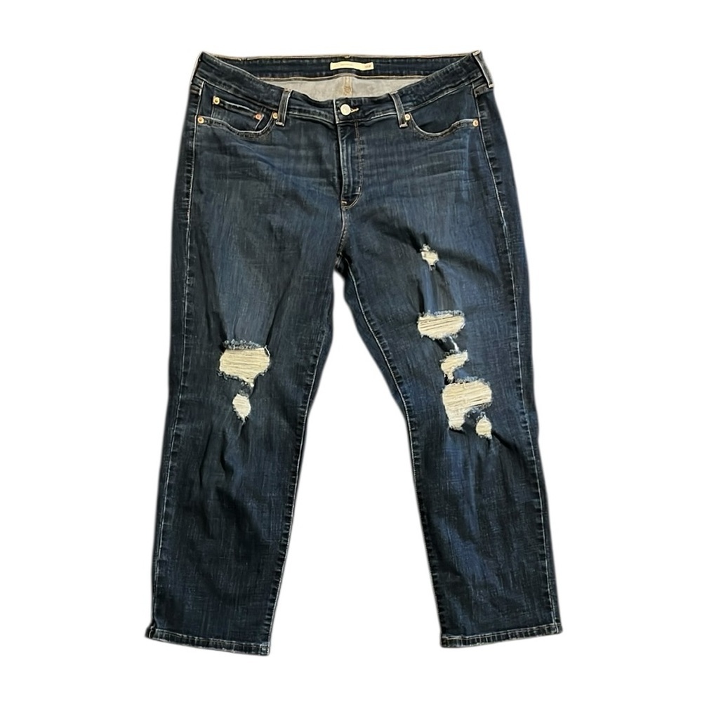 Levi’s Distressed Blue Jeans - Picture 2 of 7